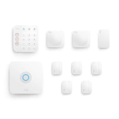 Ring Alarm 10-Piece Kit – Wireless Smart Home Security System | Expandable | Easy Setup | Mobile App Control | 24/7 Professional Monitoring | Alexa Compatible - Image 1