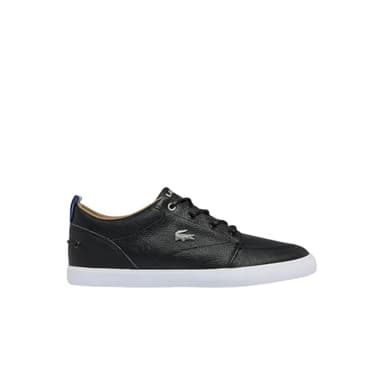 Lacoste Men's Bayliss Sneaker, Black/White, 9 - Image 5
