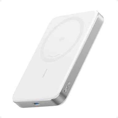 Anker MagGo Power Bank, Ultra-Slim 10,000mAh Magnetic Battery Pack, Qi2 Certified 15W Ultra-Fast MagSafe Compatible Portable Charger, Ergonomic Design, for iPhone17/16/15/14 Series Only（Not for Pixel） - Image 1
