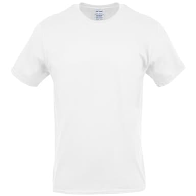 Gildan Men's Crew T-Shirts, Multipack, Style G1100, White, Medium, 6 Count (Pack of 1) - Image 4