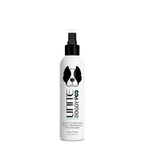 UNITE Hair - Doggy 'Poo Detangler - Weightless Leave-in Conditioner That Instantly Detangles and Adds Shine to Your Dog's Coat - Safe for All Pet Types, 8 Fl Oz - Image 1