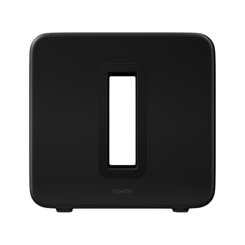 Sonos Sub 4 - Wireless Subwoofer - Black - Image 1