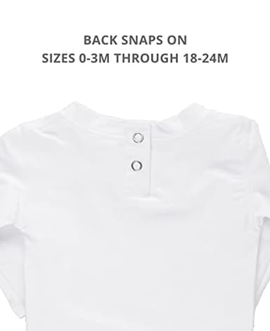 RUGGEDBUTTS Long Sleeve Rash Guard - White - 12-18m - Image 8