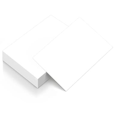 50 Sheets White Cardstock 8.5 x 11 Certificate Paper, Goefun White Card Stock Printer Paper for Invitations, Menus, Wedding, DIY Cards - Image 1