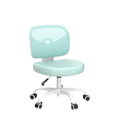 Primy Kids Desk Chair, Pink Study Chair for Boys Girls with Height Adjustable, Swivel Mesh Task Student Chairs for 4-12, Growing Teen Office Chair for Home/School/Office (Light Teal) - Image 5
