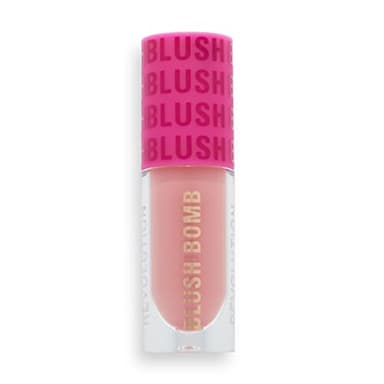 Revolution Beauty, Blush Bomb Cream Blusher, Lightweight Makeup & Creamy Formula for a Dewy Finish, Enriched with Vitamin E, Dolly Rose, 0.15 Fl. Oz. - Image 4