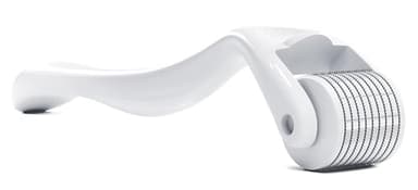 ROSELYNBOUTIQUE Derma Roller for Hair Beard Facial Skin Face 540 Microneedles At-Home Beauty Instrument White Holiday Gift for Men Women - Image 1