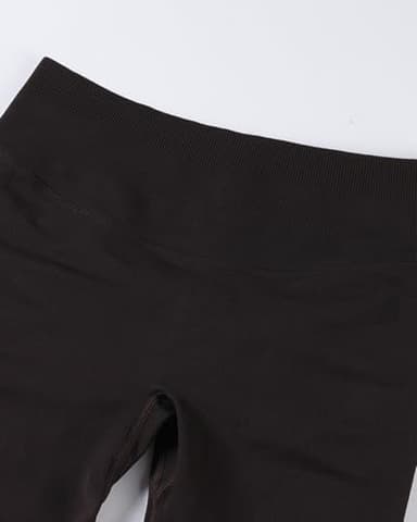 AUROLA Influence Collection Workout Shorts for Women,No Roll Up New Scrunch SeamlessGym Short-3.5" Inseam, Coffee, XL - Image 3