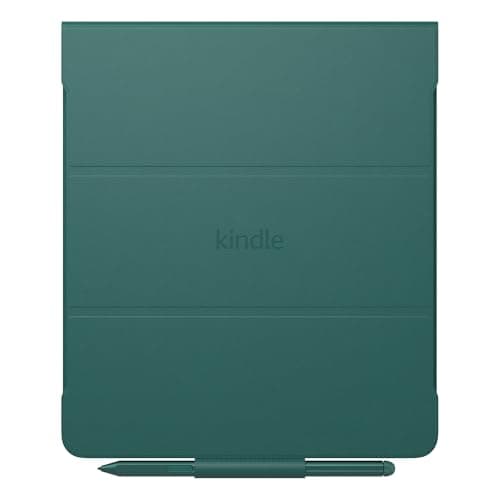 Introducing All-New Plant-Based Leather Folio Cover with Magnetic Attach, Designed with Sustainability in Mind for New Amazon Kindle Scribe - Image 1