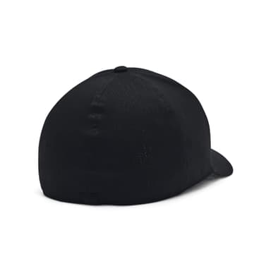 Under Armour Men's Iso-Chill ArmourVent Stretch Fit Hat, (001) Black / / Castlerock, X-Large/XX-Large - Image 2