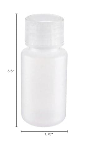 United Scientific™ Leak Proof Travel Bottles for Toiletries - 3 Oz Travel Bottles with Lined Polypropylene Lid - TSA Approved Bottle for Liquids, Clear Small Bottle, Pack of 6 - Image 7