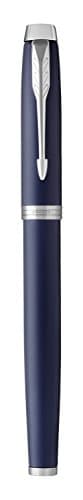 Parker IM Rollerball Pen Matte Blue with Fine Point Black Ink Refill (1931661) - Image 4