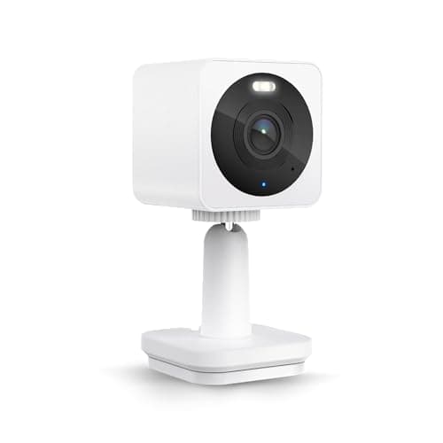 Wyze Cam OG Indoor/Outdoor 1080p Wi-Fi Smart Home Security Camera with Color Night Vision, Built-in Spotlight, Motion Detection, 2-Way Audio, Compatible with Alexa & Google, White, Free Expert Setup - Image 1