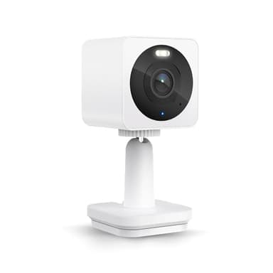 Wyze Cam OG Indoor/Outdoor 1080p Wi-Fi Smart Home Security Camera with Color Night Vision, Built-in Spotlight, Motion Detection, 2-Way Audio, Compatible with Alexa & Google, White, Free Expert Setup - Image 1