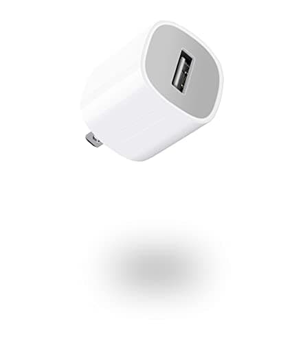 USB Wall Charger,Small iPhone Charger Box,Travel Plug Cube 5W Power Adapter for iPhone SE 2020/12 Pro Max/11 Pro Max/XR/X/8 Plus/7/6S/6S/6/5,Galaxy S7/S6/S5 Edge,LG,HTC,Huawei,Moto,Kindle - Image 1