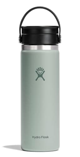 Hydro Flask Flex Sip Coffee Tumbler – Insulated Stainless Steel, Non Spill, Leak Proof Travel Coffee Cup 20 Oz Agave Green - Image 1