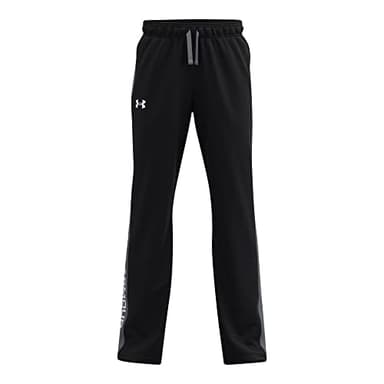 Under Armour Boys Brawler 2.0 Pants , Black (001)/White , Medium - Image 1