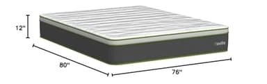 Novilla King Mattress,12 Inch Gel Memory Foam Hybrid Mattress with Individually Pocket Springs, Breathable Mattresses King for Cool Sleep,Motion Isolation & Pressure Relief, Medium Firm, vigour - Image 2