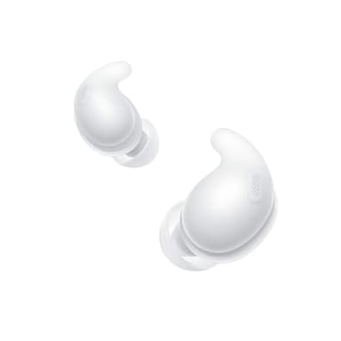 Sony - LinkBuds Fit True Wireless Noise Canceling Earbuds - White - Image 1