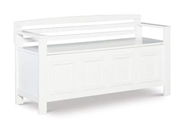 Linon Laredo Storage Bench - Image 1