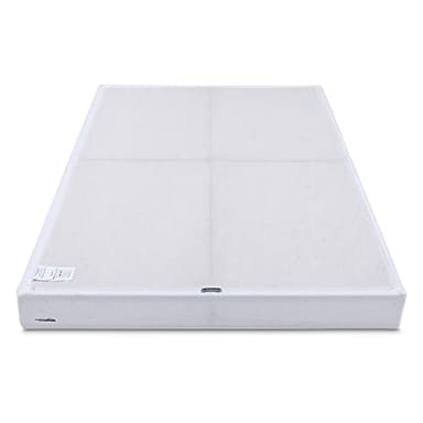 Amazon Basics Smart Box Spring Bed Base, 9-Inch Height Mattress Foundation, Tool-Free Easy Assembly, King, 79"L x 75.5"W x 9"H, White - Image 5