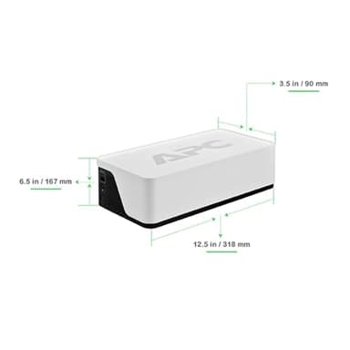 APC UPS Battery Backup, 1050VA UPS with 6 Backup Battery Outlets, Type C USB Charging, BE1050G3 Back-UPS - Image 6