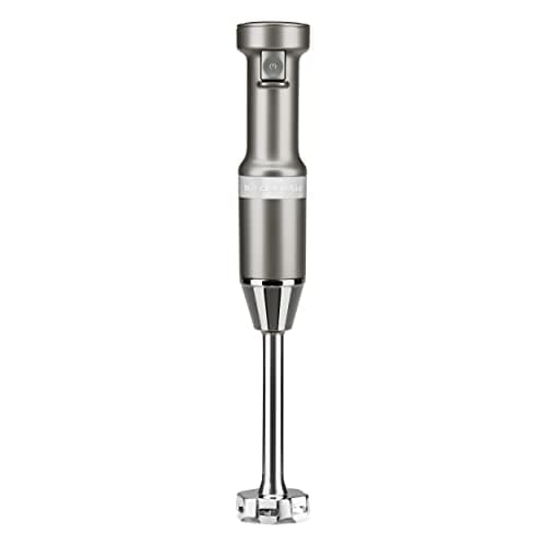 KitchenAid Variable Speed Corded Hand Blender KHBV53, Contour Silver - Image 1