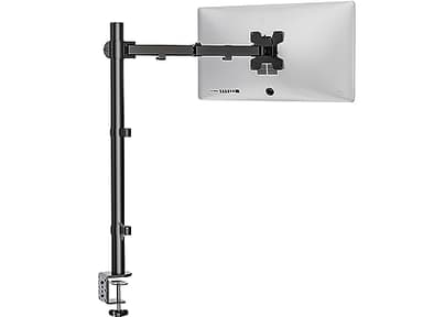 WALI Monitor Arm Mount for Desk, Single Extra Tall Computer Desk Mount, Monitor Bracket Mount Stand Single, up to 32 inch, 22 lbs (M001XL), Black - Image 1