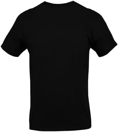 Gildan Men's Crew T-Shirts, Multipack, Style G1100, Black (6-Pack), Medium - Image 7