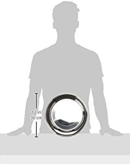 Our Pets Durapet Premium Rubber-Bonded Stainless Steel Dog Bowl 4.5 Quart, 13 Cups, 10.9"X10.9"X3.3" - Image 2