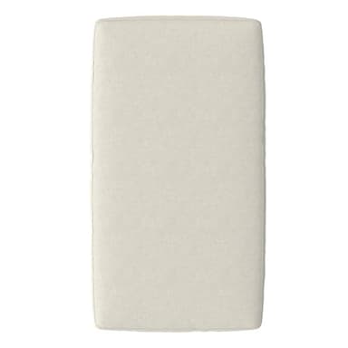 SIMPLIHOME Ava Ottoman in 100% Recycled Polyester Tightly Woven Performance Fabric, Cream, 36-inch Wide, Mid-Century Modern Style Multipurpose Table or Footrest Ottoman, Assembled,for Living Room - Image 5