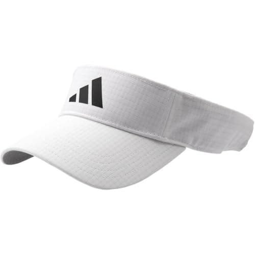 adidas Golf Tour Visor, White, One Size - Image 1