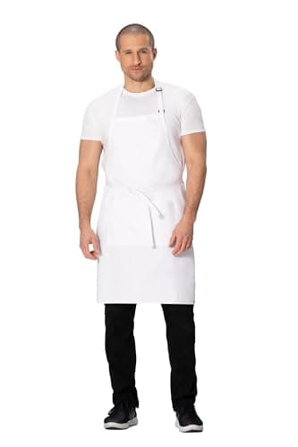 Chef Works Unisex Butcher Apron, White, One Size - Image 2