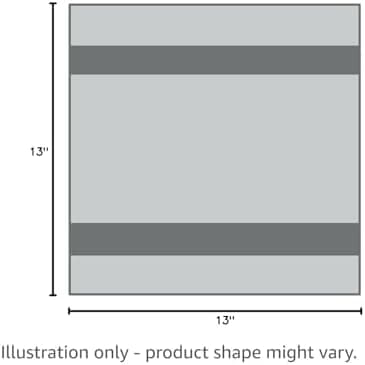 Hearth & Harbor Washcloths 12 Pack - 100% Cotton Washcloth for Body and face, High Absorbent and Soft 13"x13" Body Wash Cloth, Quick Dry - Dark Grey Washcloths - Image 6