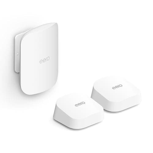 Amazon eero 7 (2-pack) with Amazon eero Outdoor 7 (1-pack) mesh wifi system - Image 1