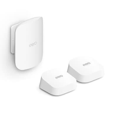 Amazon eero 7 (2-pack) with Amazon eero Outdoor 7 (1-pack) mesh wifi system - Image 1