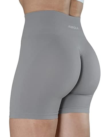 AUROLA 3 Pieces Sets Intensify Workout Shorts for Women Seamless Scrunch Short Gym Yoga Running Sport Active Exercise Fitness Shorts - Image 5