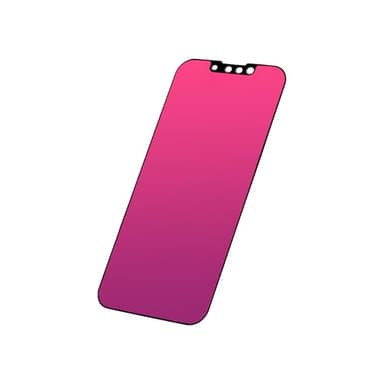 EGKimBa Privacy Screen Protector - Compatible with iPhone 16e, 14, 13 and 13 Pro 6.1 inch Gradient Colorful Electroplated Anti-Spy Anti-Blue Light Tempered Glass - Image 1