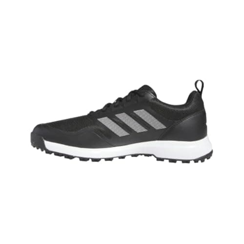adidas Men's Tech Response Spikeless 3.0 Golf Shoes, Core Black/Footwear White, 12