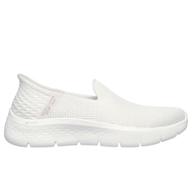 Skechers Women's Hands Free Slip-Ins Go Walk Flex-Relish Sneaker, Off-White, 5 US - Image 4