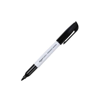 Amazon Basics Fine Tip Point Permanent Markers for Office, School, and Home Use, Assorted Colors, 24 Pack - Image 2