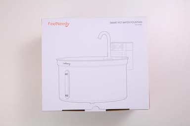 Wireless Cat Water Fountain Stainless Steel [Water & Battery Separation] FEELNEEDY Smart Pet Water Fountain, 4000mAh Battery Operated Water Fountain for Cats Dogs 3.5L/118oz + 6 Filters - Image 9