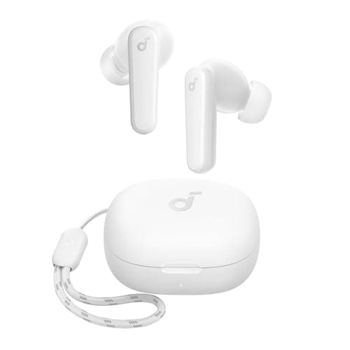 Soundcore by Anker P20i True Wireless Earbuds, 10mm Drivers with Big Bass, Bluetooth 5.3, 30H Long Playtime, Water-Resistant, 2 Mics for AI Clear Calls, 22 Preset EQs, Customization (White) - Image 1