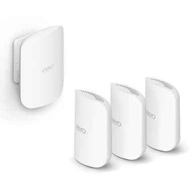 Amazon eero Pro 7 (3-pack) with Amazon eero Outdoor 7 (1-pack) mesh wifi system - Image 1