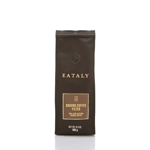 Eataly 100% High Altitude Arabica Coffee (6.3 Ounce (Pack of 1), Filter Ground Coffee) - Image 1