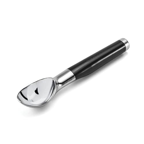 KitchenAid Classic Ice Cream Scoop, 8.6 inches, Black - Image 1
