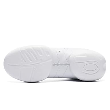 LANDHIKER Cheer Shoes Girls White Cheerleading Shoes Dance Youth Women Fashion Sports Shoes Training Athletic Comfortable Shoes Flats Girl. - Image 4