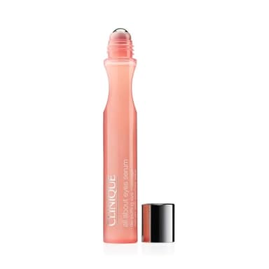 Clinique All About Eyes Serum De-Puffing Eye Massage For Dark Circles With Caffeine | Hydrating, Brightening + Depuffing, 0.5 fl. oz - Image 1