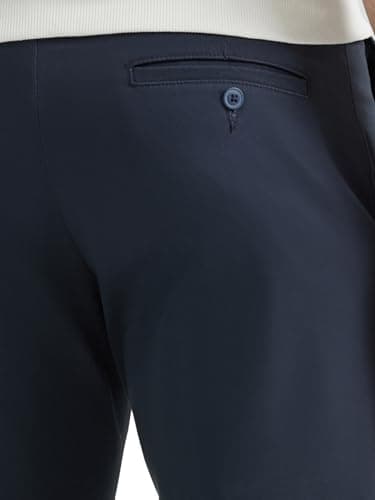 Lee Men's Extreme Motion Flat Front Regular Straight Pant Navy 36W x 34L - Image 5