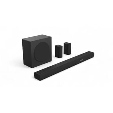 Hisense 5.1 Ch 510W Soundbar with Wireless Subwoofer and 2 Rear Surround Speakers, Dolby Digital Plus and DTX Virtual:X, HDMI eARC, Bluetooth - R651 (Renewed) - Image 3